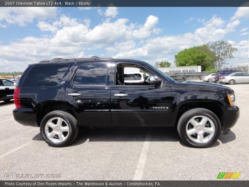 Black / Ebony 2007 Chevrolet Tahoe LTZ 4x4
