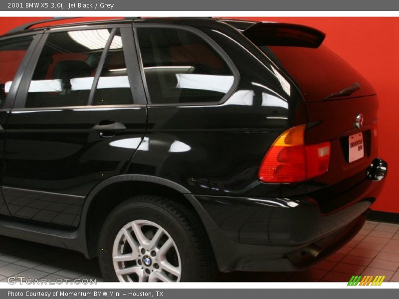 Jet Black / Grey 2001 BMW X5 3.0i