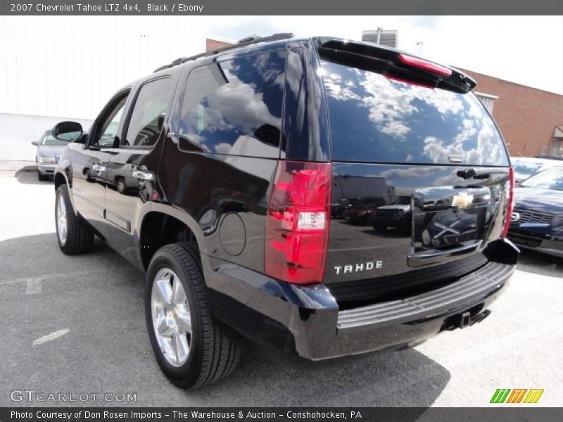 Black / Ebony 2007 Chevrolet Tahoe LTZ 4x4
