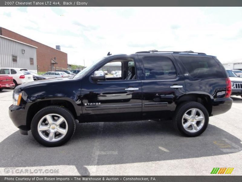 Black / Ebony 2007 Chevrolet Tahoe LTZ 4x4