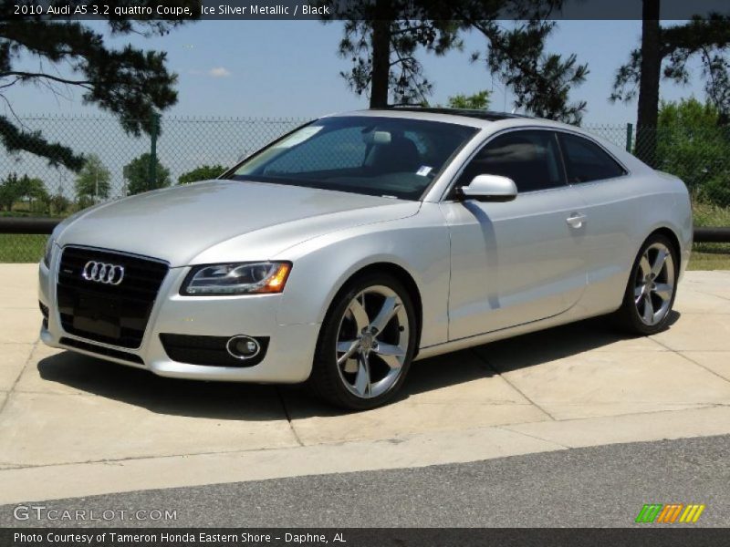 Front 3/4 View of 2010 A5 3.2 quattro Coupe
