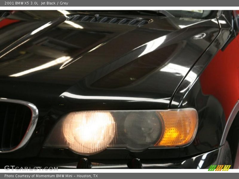 Jet Black / Grey 2001 BMW X5 3.0i