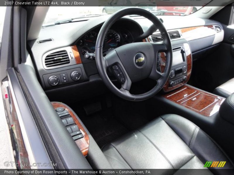 Black / Ebony 2007 Chevrolet Tahoe LTZ 4x4