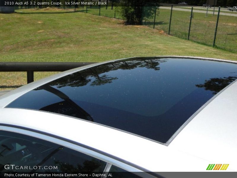 Ice Silver Metallic / Black 2010 Audi A5 3.2 quattro Coupe