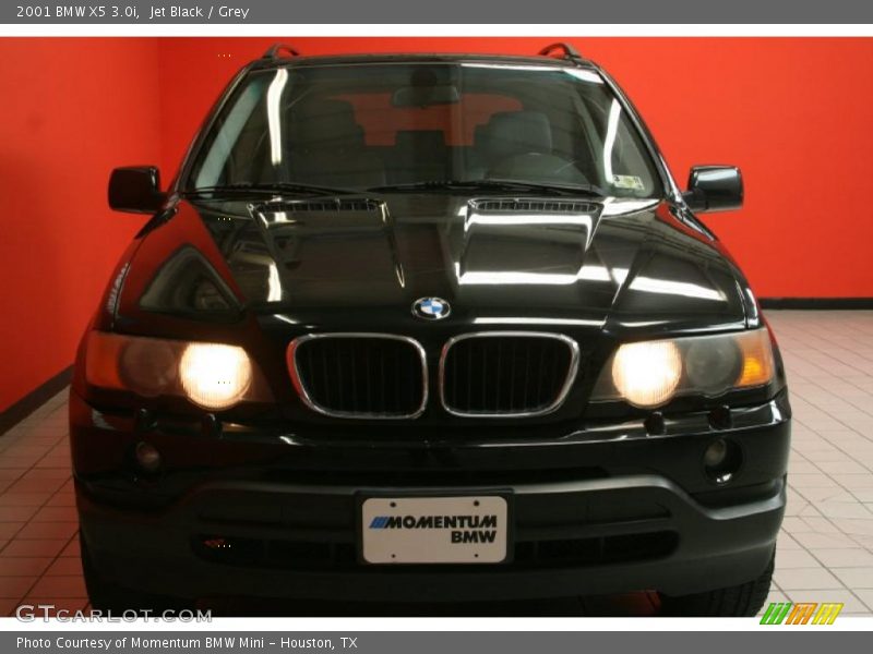 Jet Black / Grey 2001 BMW X5 3.0i