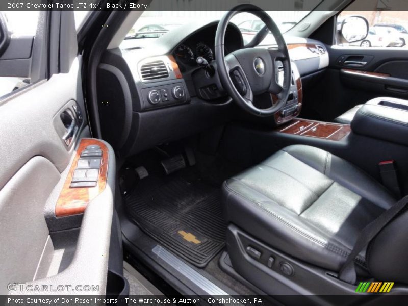 Black / Ebony 2007 Chevrolet Tahoe LTZ 4x4