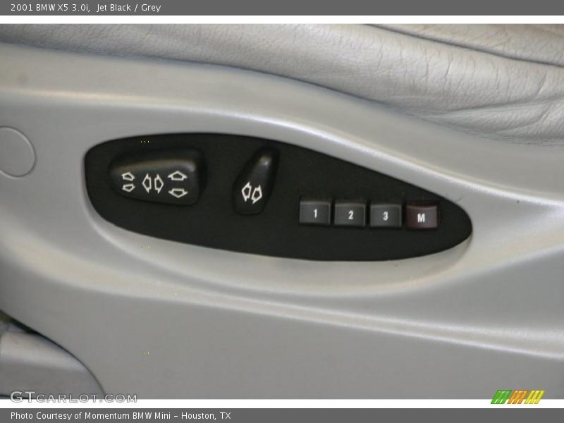 Jet Black / Grey 2001 BMW X5 3.0i
