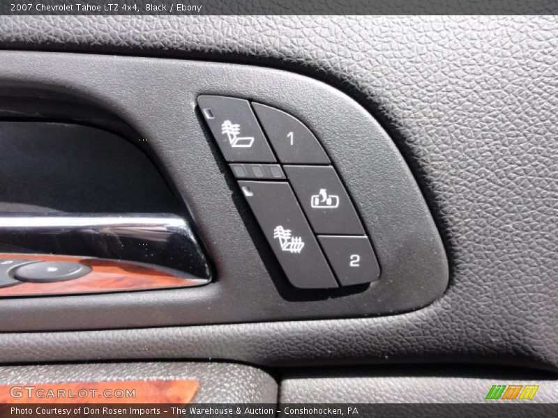 Black / Ebony 2007 Chevrolet Tahoe LTZ 4x4
