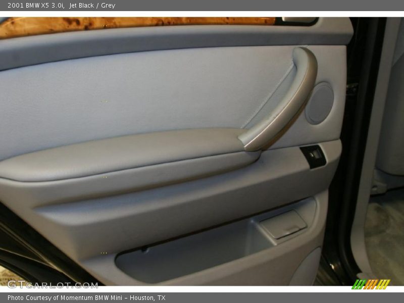 Jet Black / Grey 2001 BMW X5 3.0i