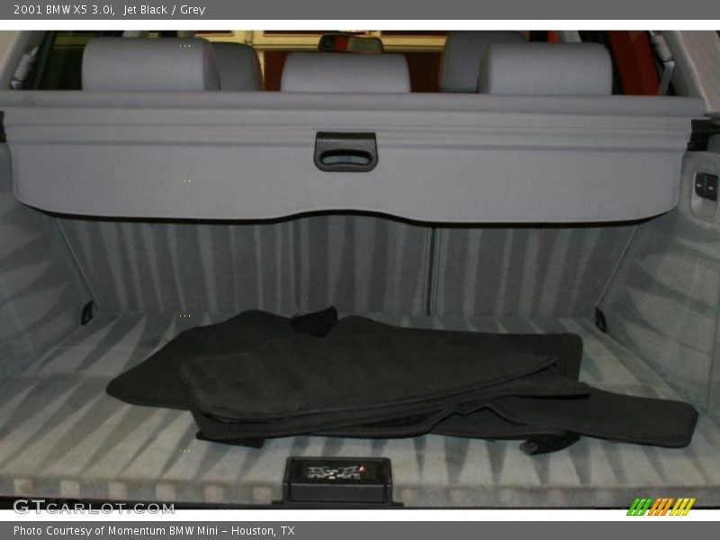 Jet Black / Grey 2001 BMW X5 3.0i