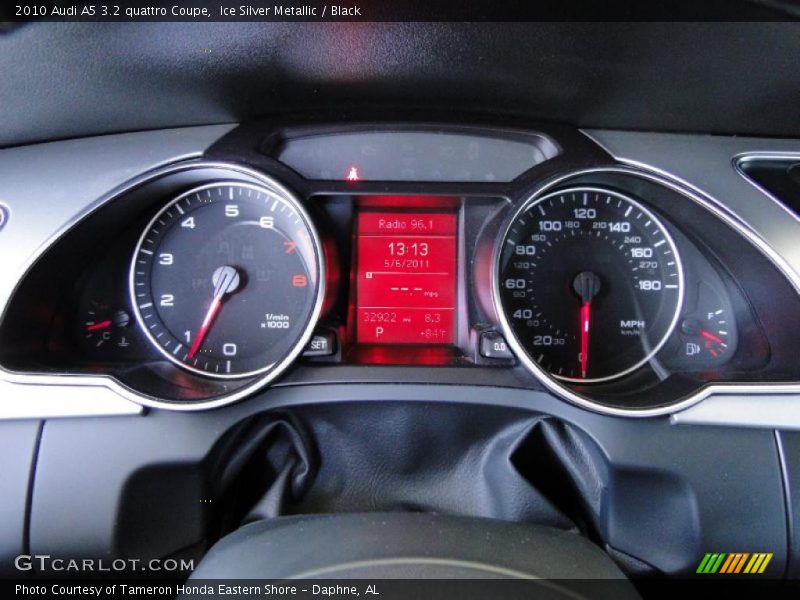  2010 A5 3.2 quattro Coupe 3.2 quattro Coupe Gauges
