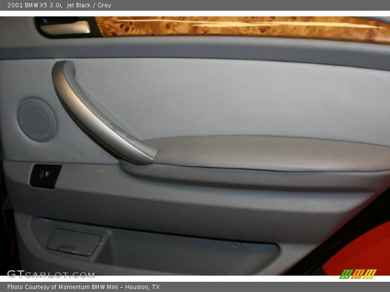 Jet Black / Grey 2001 BMW X5 3.0i