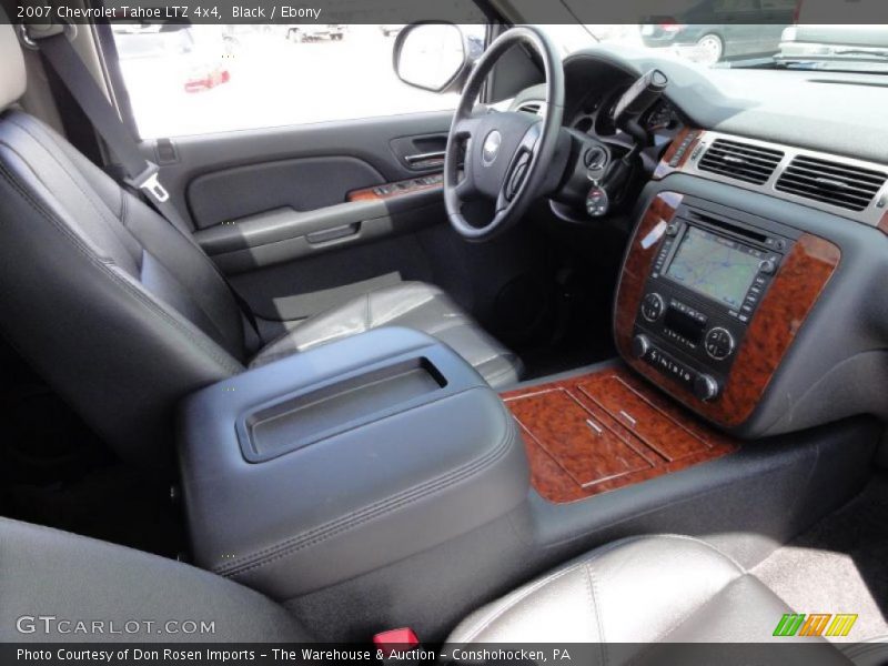 Black / Ebony 2007 Chevrolet Tahoe LTZ 4x4