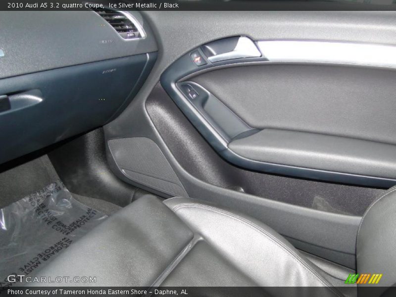 Ice Silver Metallic / Black 2010 Audi A5 3.2 quattro Coupe
