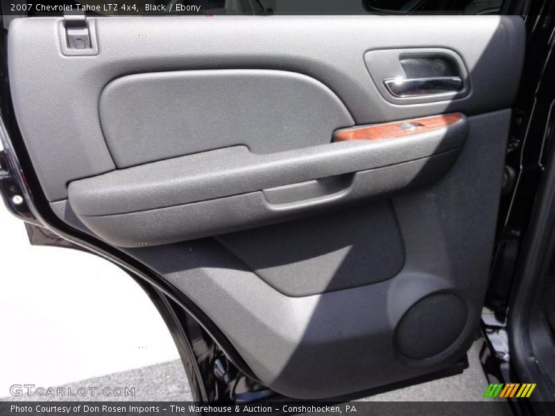 Black / Ebony 2007 Chevrolet Tahoe LTZ 4x4