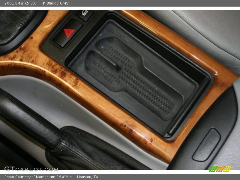 Jet Black / Grey 2001 BMW X5 3.0i