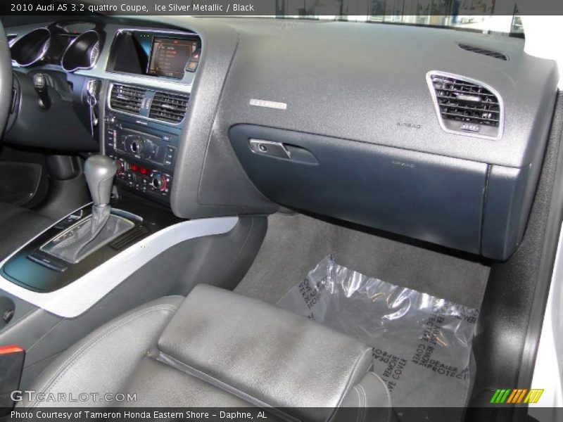 Ice Silver Metallic / Black 2010 Audi A5 3.2 quattro Coupe