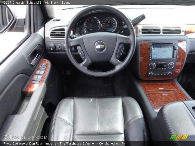 Black / Ebony 2007 Chevrolet Tahoe LTZ 4x4