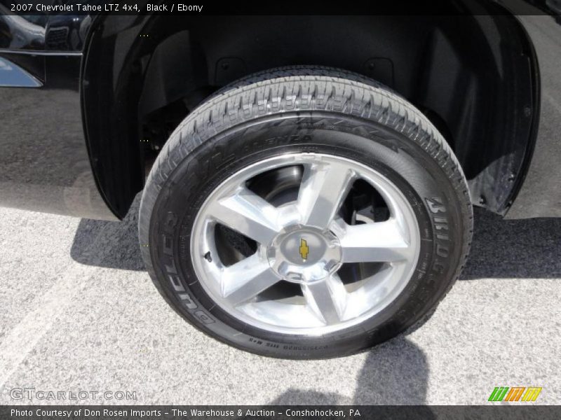 Black / Ebony 2007 Chevrolet Tahoe LTZ 4x4