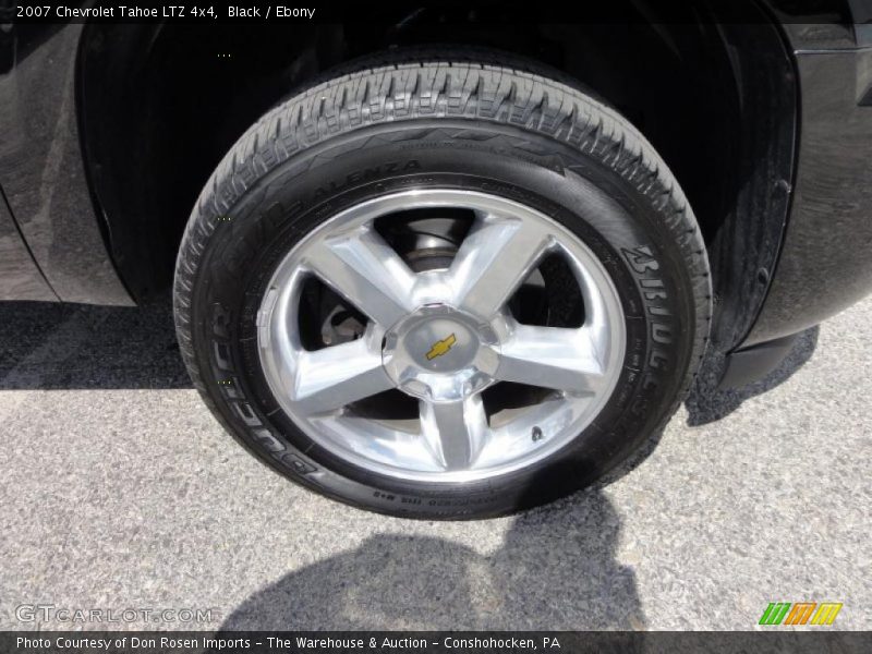 Black / Ebony 2007 Chevrolet Tahoe LTZ 4x4