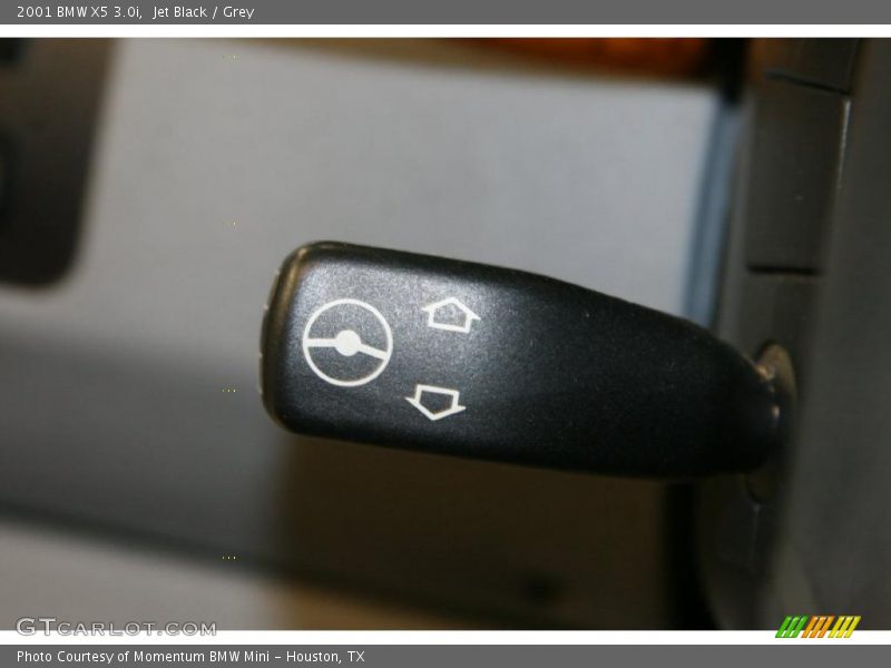 Jet Black / Grey 2001 BMW X5 3.0i
