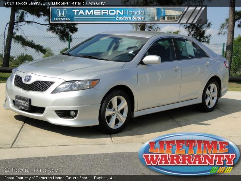 Classic Silver Metallic / Ash Gray 2010 Toyota Camry SE