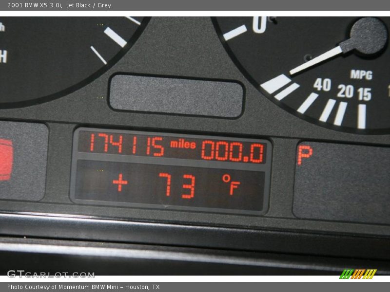 Jet Black / Grey 2001 BMW X5 3.0i