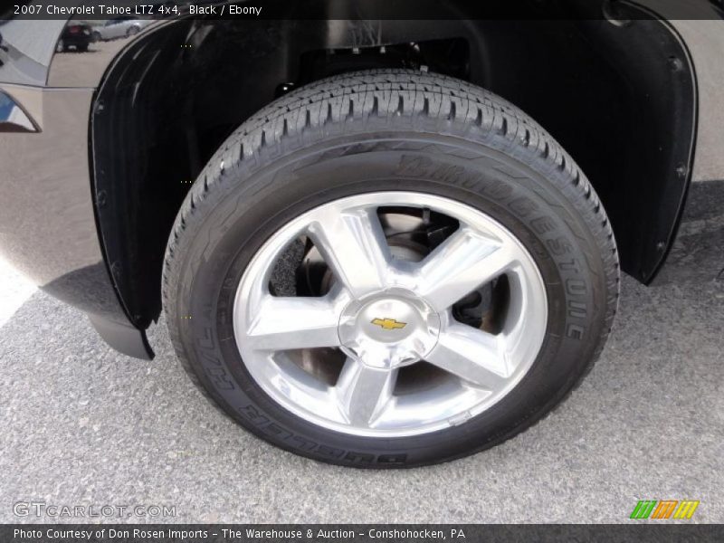 Black / Ebony 2007 Chevrolet Tahoe LTZ 4x4