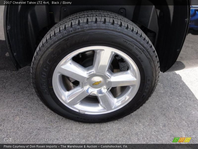 Black / Ebony 2007 Chevrolet Tahoe LTZ 4x4