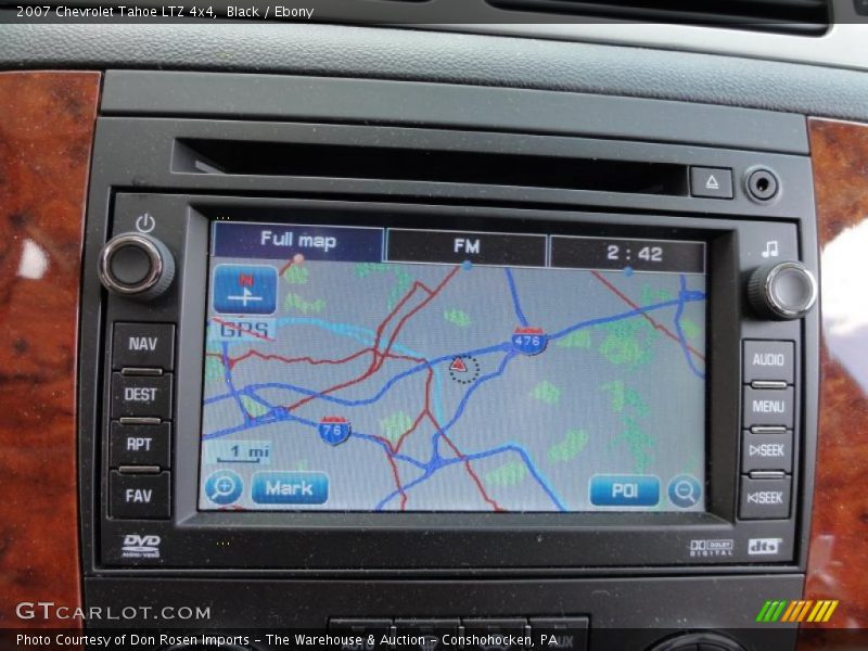 Navigation of 2007 Tahoe LTZ 4x4