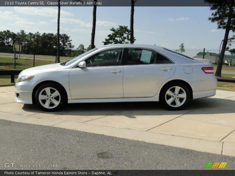Classic Silver Metallic / Ash Gray 2010 Toyota Camry SE