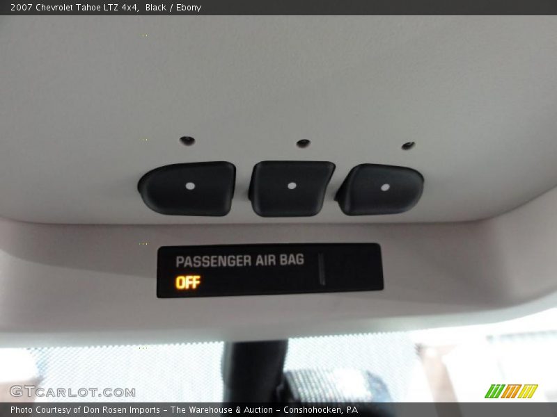 Black / Ebony 2007 Chevrolet Tahoe LTZ 4x4