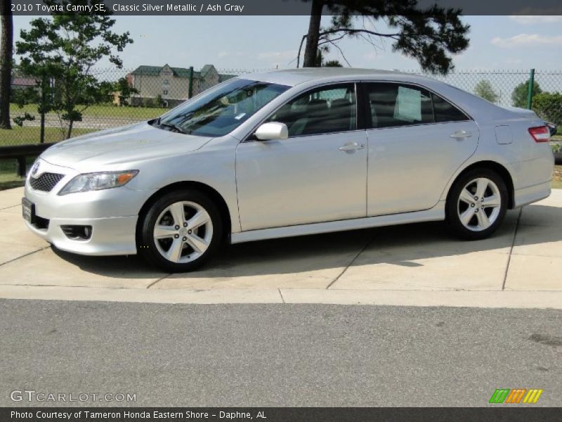 Classic Silver Metallic / Ash Gray 2010 Toyota Camry SE
