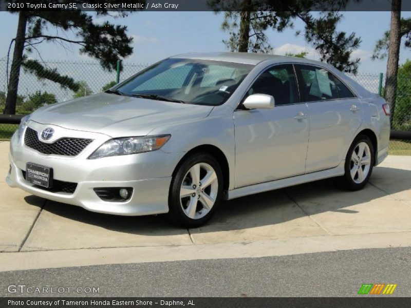Classic Silver Metallic / Ash Gray 2010 Toyota Camry SE