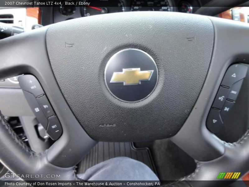 Black / Ebony 2007 Chevrolet Tahoe LTZ 4x4