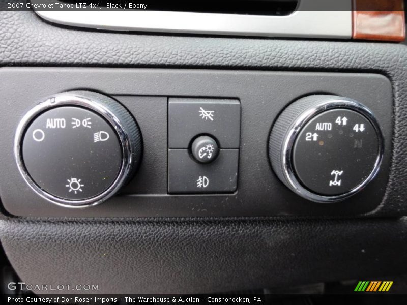 Black / Ebony 2007 Chevrolet Tahoe LTZ 4x4