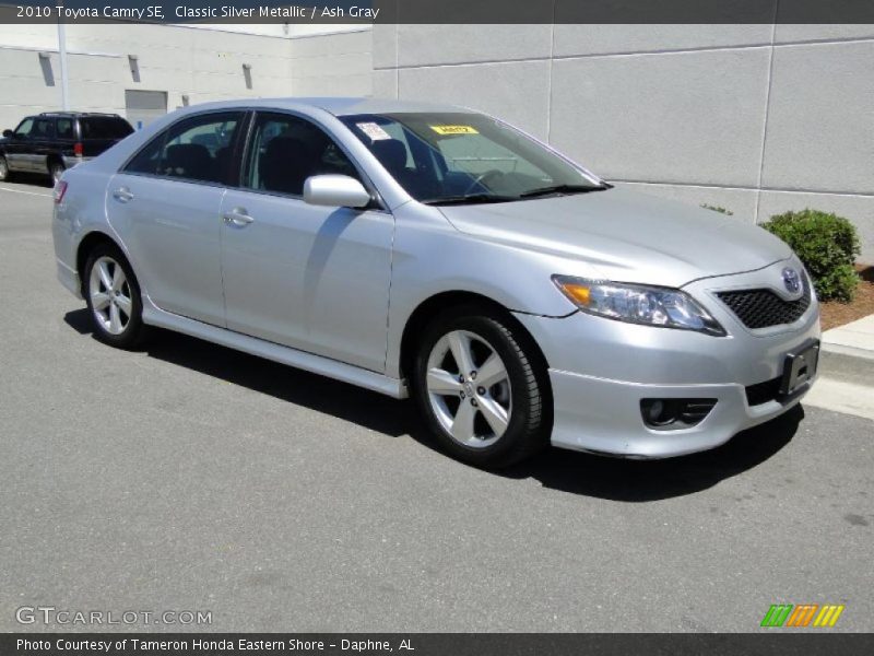 Classic Silver Metallic / Ash Gray 2010 Toyota Camry SE