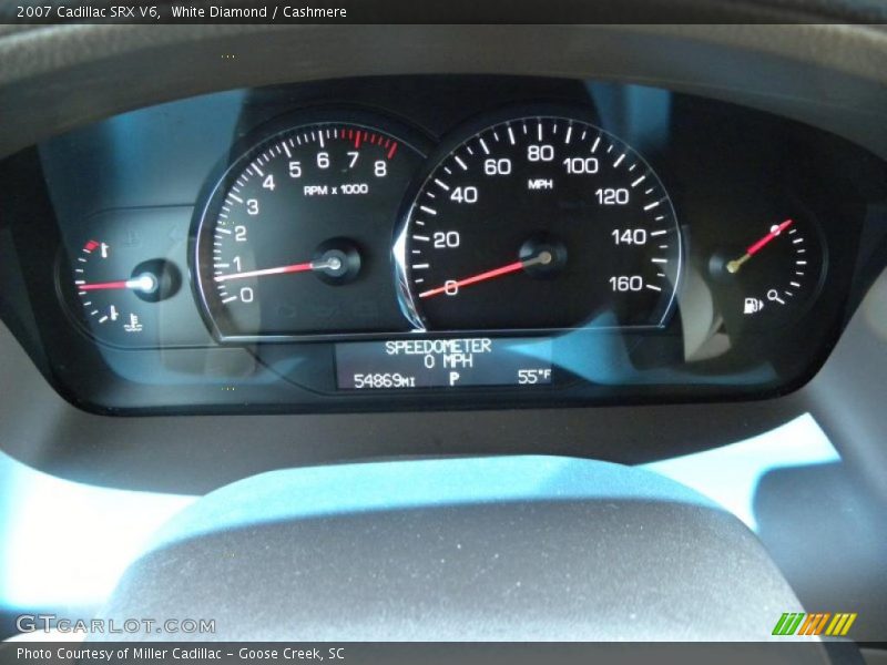 White Diamond / Cashmere 2007 Cadillac SRX V6