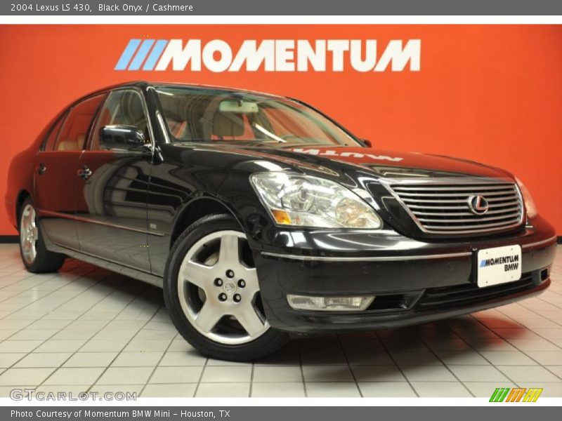 Black Onyx / Cashmere 2004 Lexus LS 430