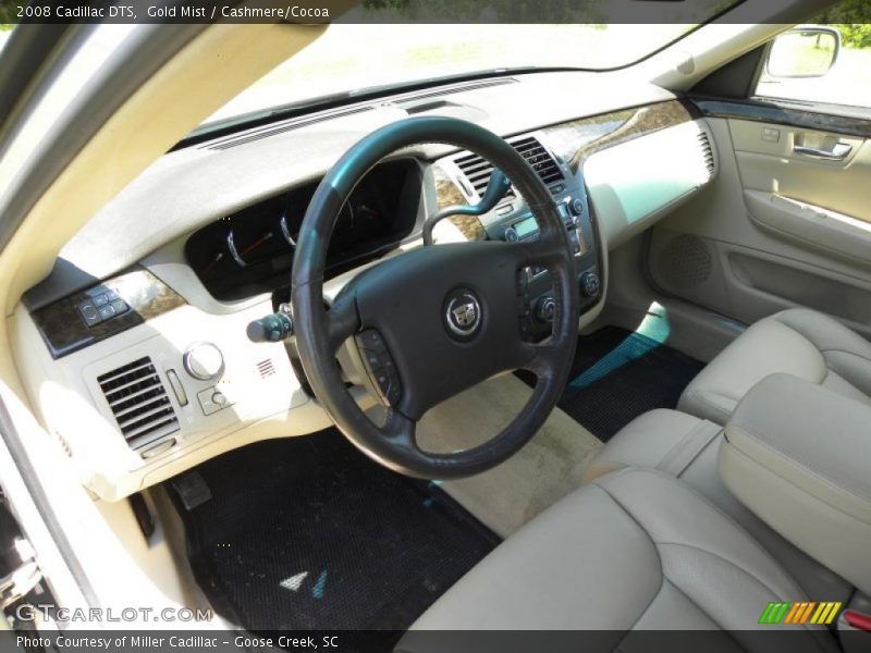 Gold Mist / Cashmere/Cocoa 2008 Cadillac DTS
