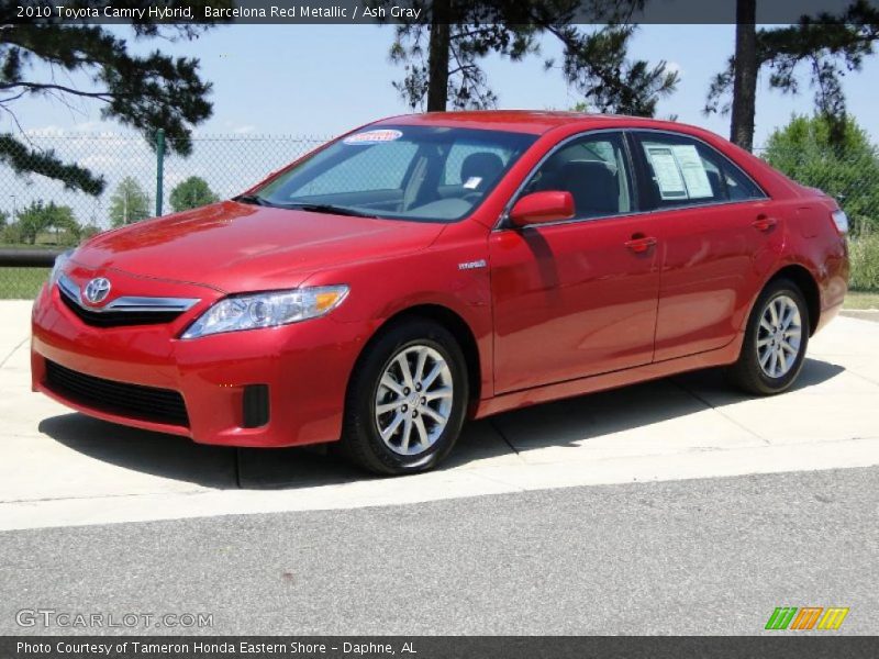 Front 3/4 View of 2010 Camry Hybrid