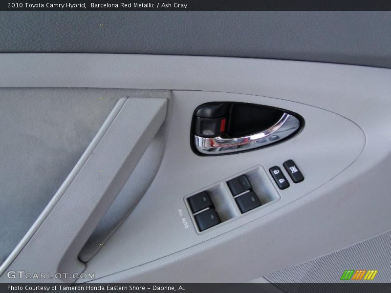 Barcelona Red Metallic / Ash Gray 2010 Toyota Camry Hybrid