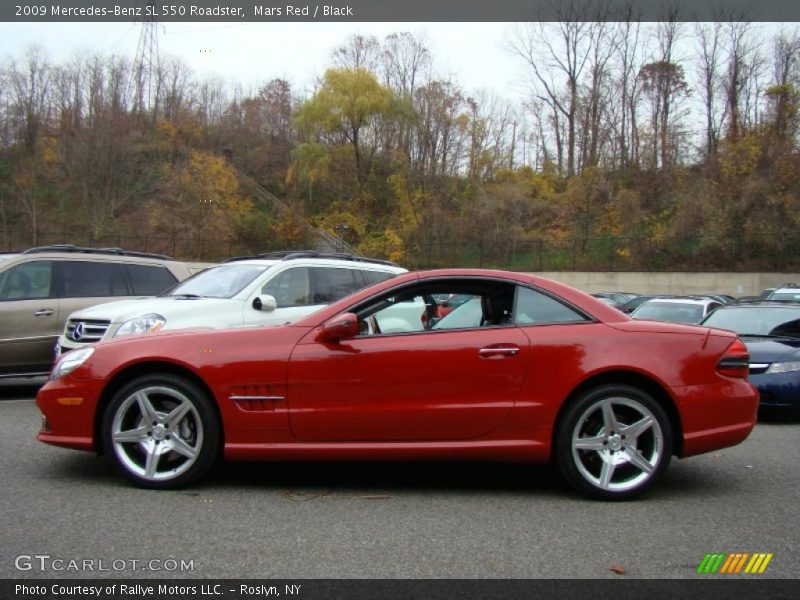  2009 SL 550 Roadster Mars Red