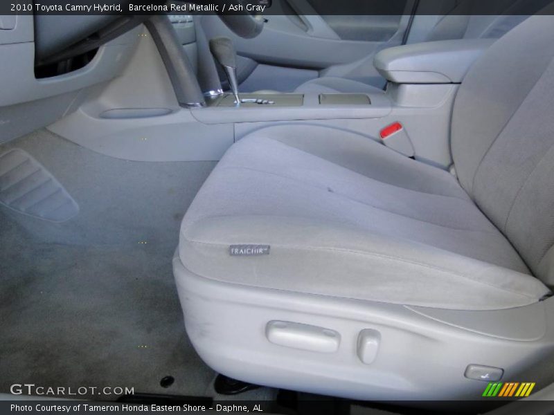 Barcelona Red Metallic / Ash Gray 2010 Toyota Camry Hybrid