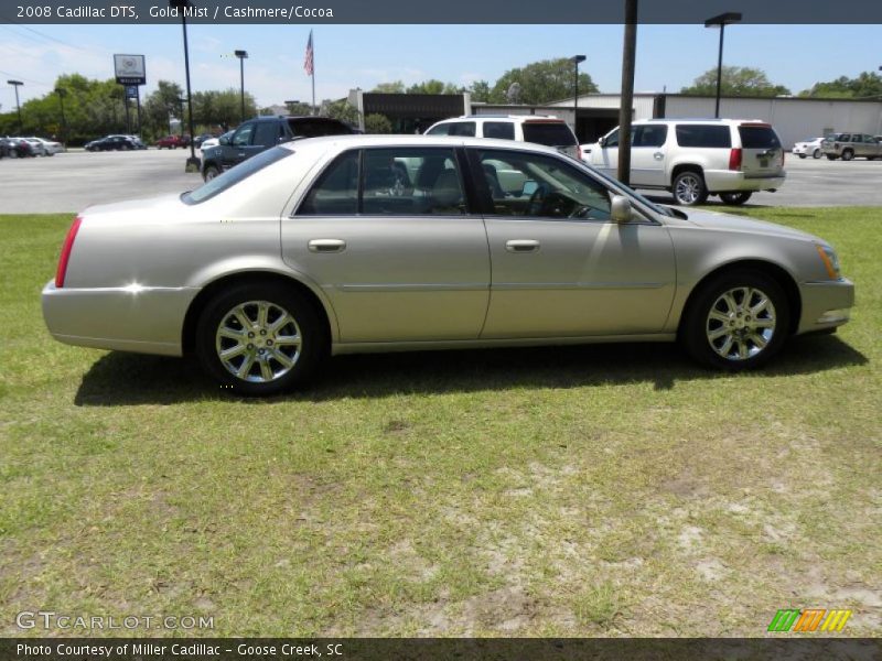 Gold Mist / Cashmere/Cocoa 2008 Cadillac DTS