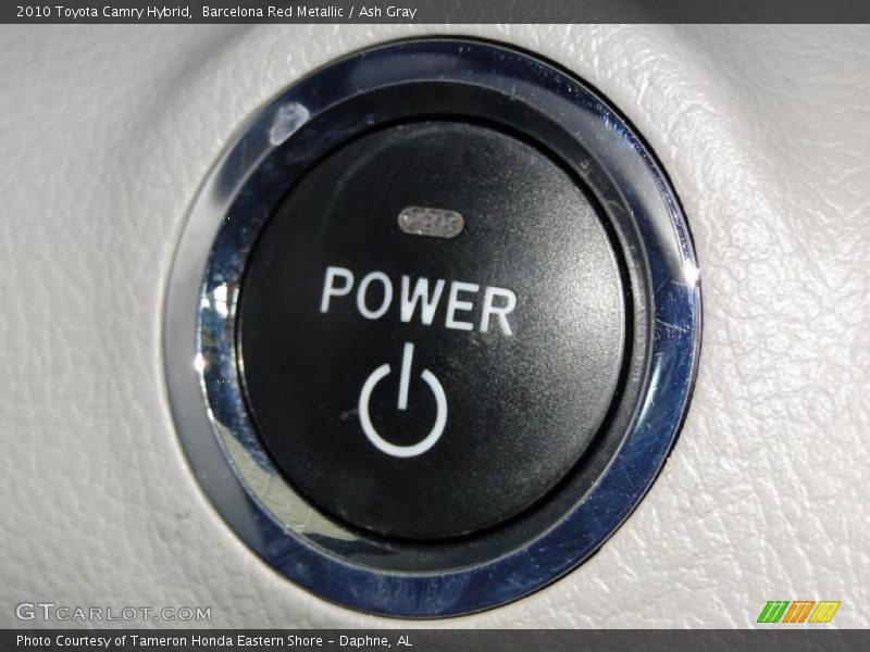 Barcelona Red Metallic / Ash Gray 2010 Toyota Camry Hybrid