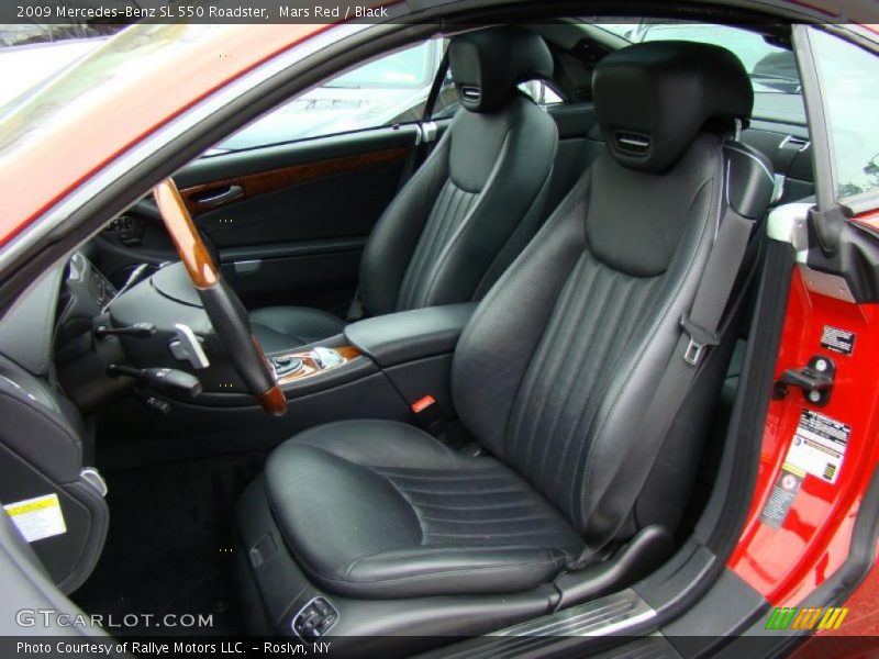  2009 SL 550 Roadster Black Interior