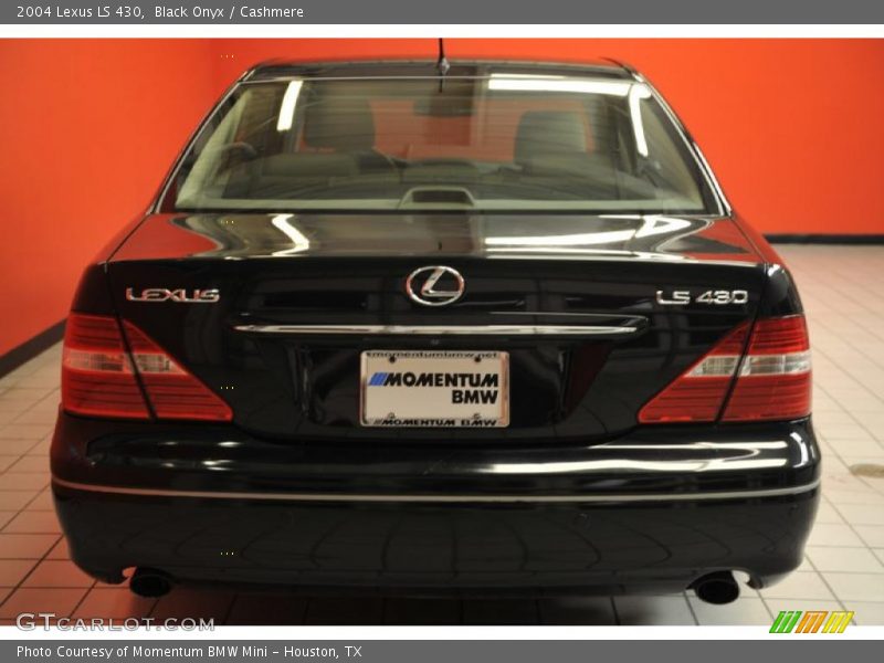 Black Onyx / Cashmere 2004 Lexus LS 430