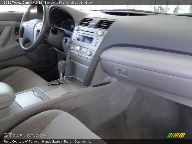  2010 Camry Hybrid Ash Gray Interior