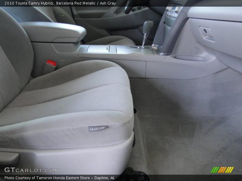 Barcelona Red Metallic / Ash Gray 2010 Toyota Camry Hybrid